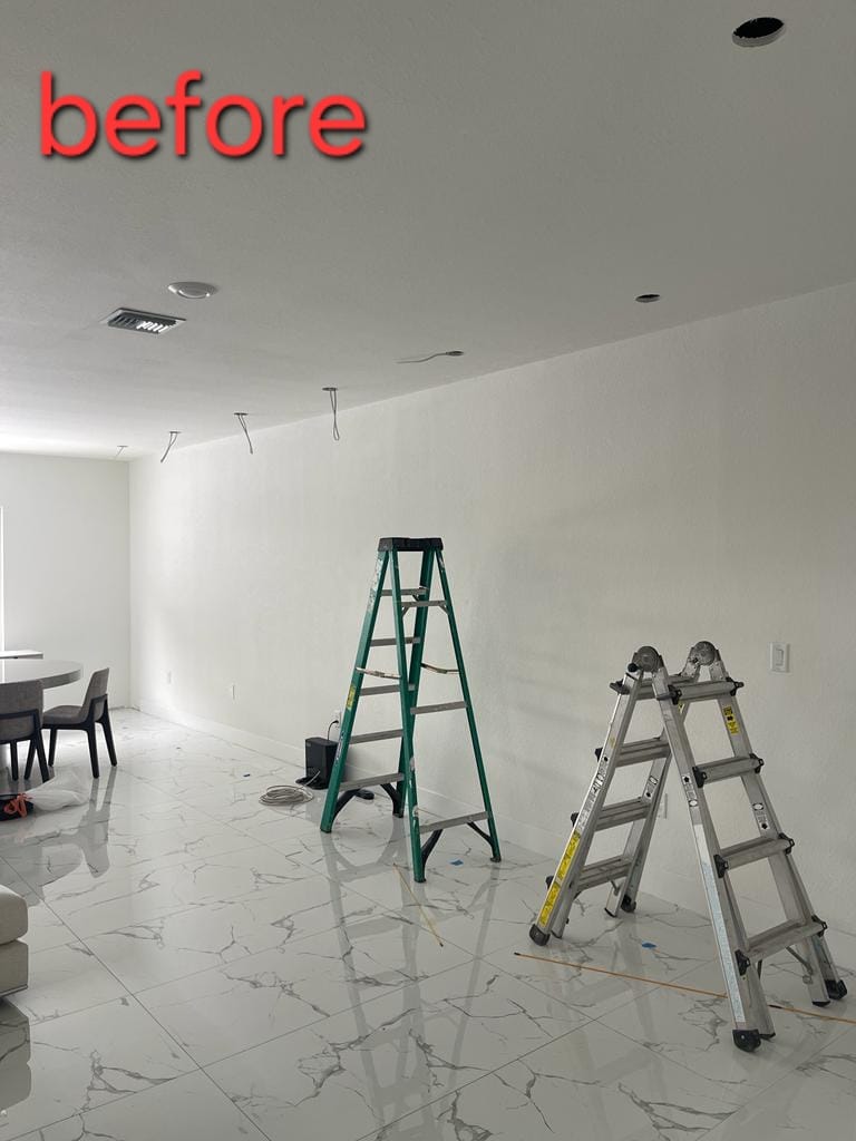 Server room cabling in progress
